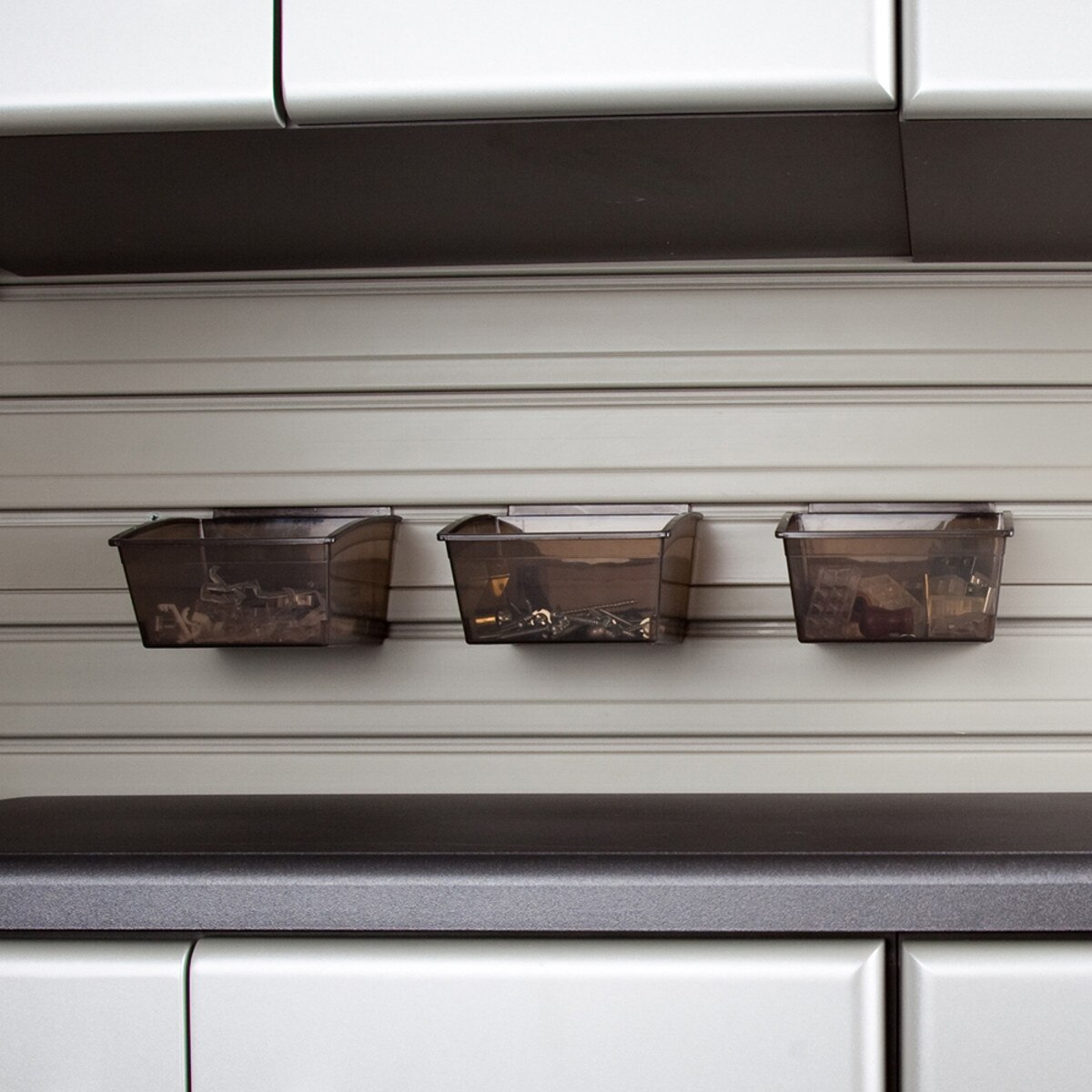 Flow Wall Small Hard Bins (5 Pack) - Black