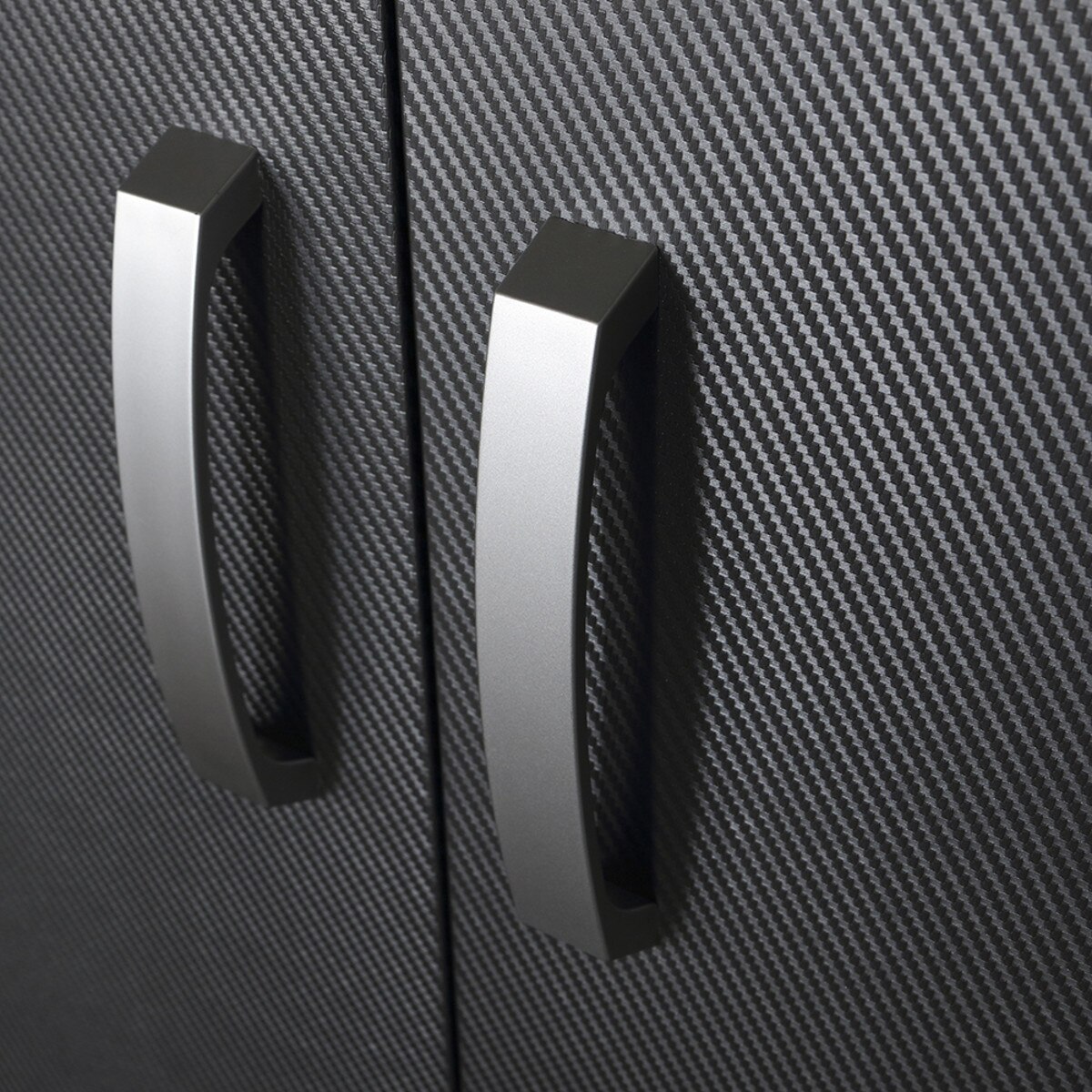 Flow Wall 7 Piece Deluxe Cabinet Storage Set - White/Graphite