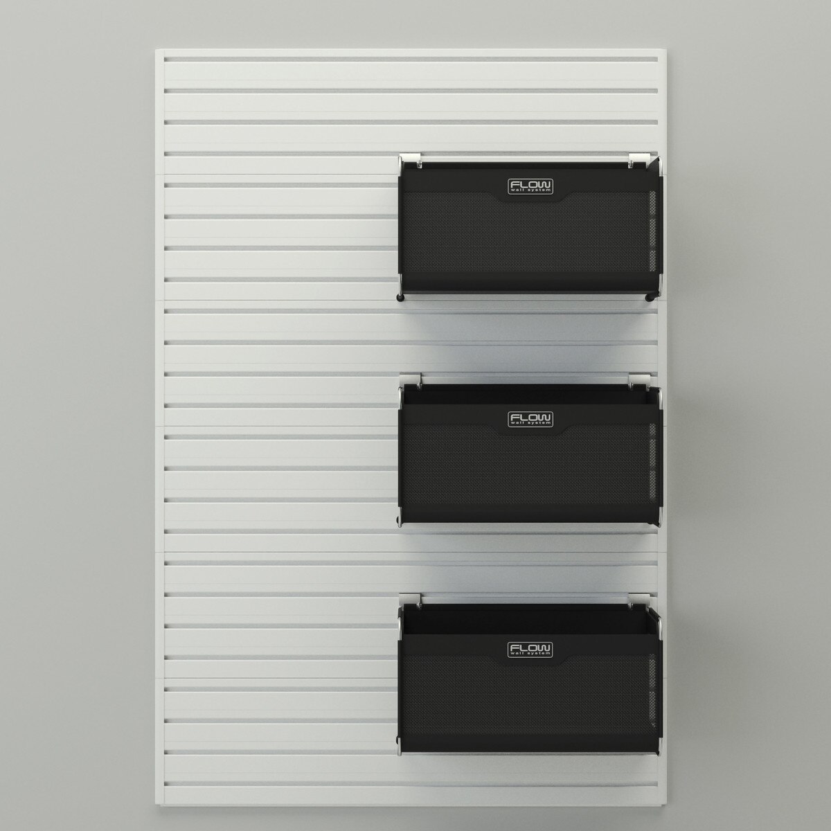 Flow Wall 12 Piece Dream Garage - Silver/White