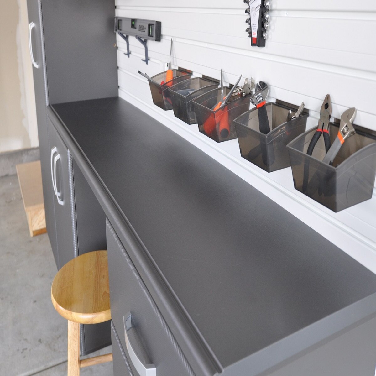 Flow Wall 12 Piece Dream Garage - Silver/White