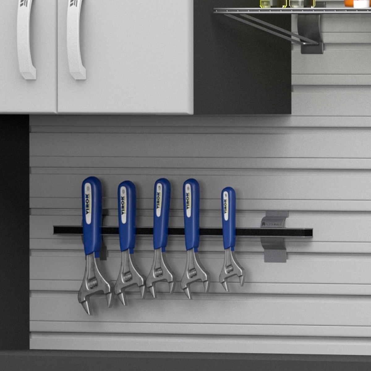 Flow Wall 14 Piece Dream Garage - Silver/Silver