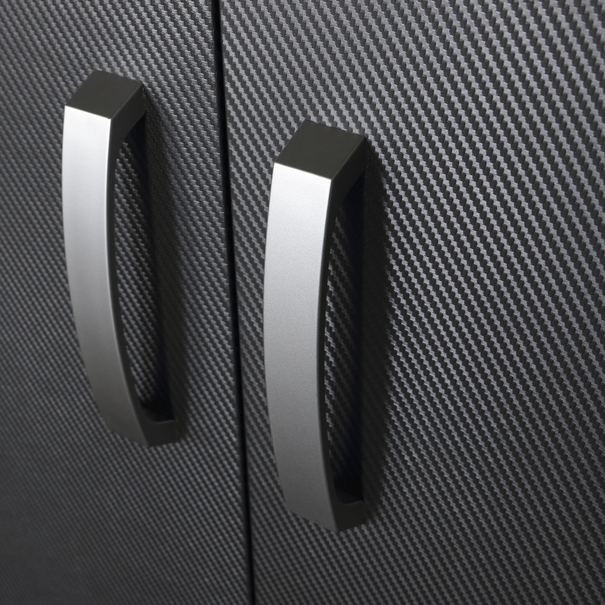 Flow Wall 8 Piece Cabinet Set - Black/Graphite