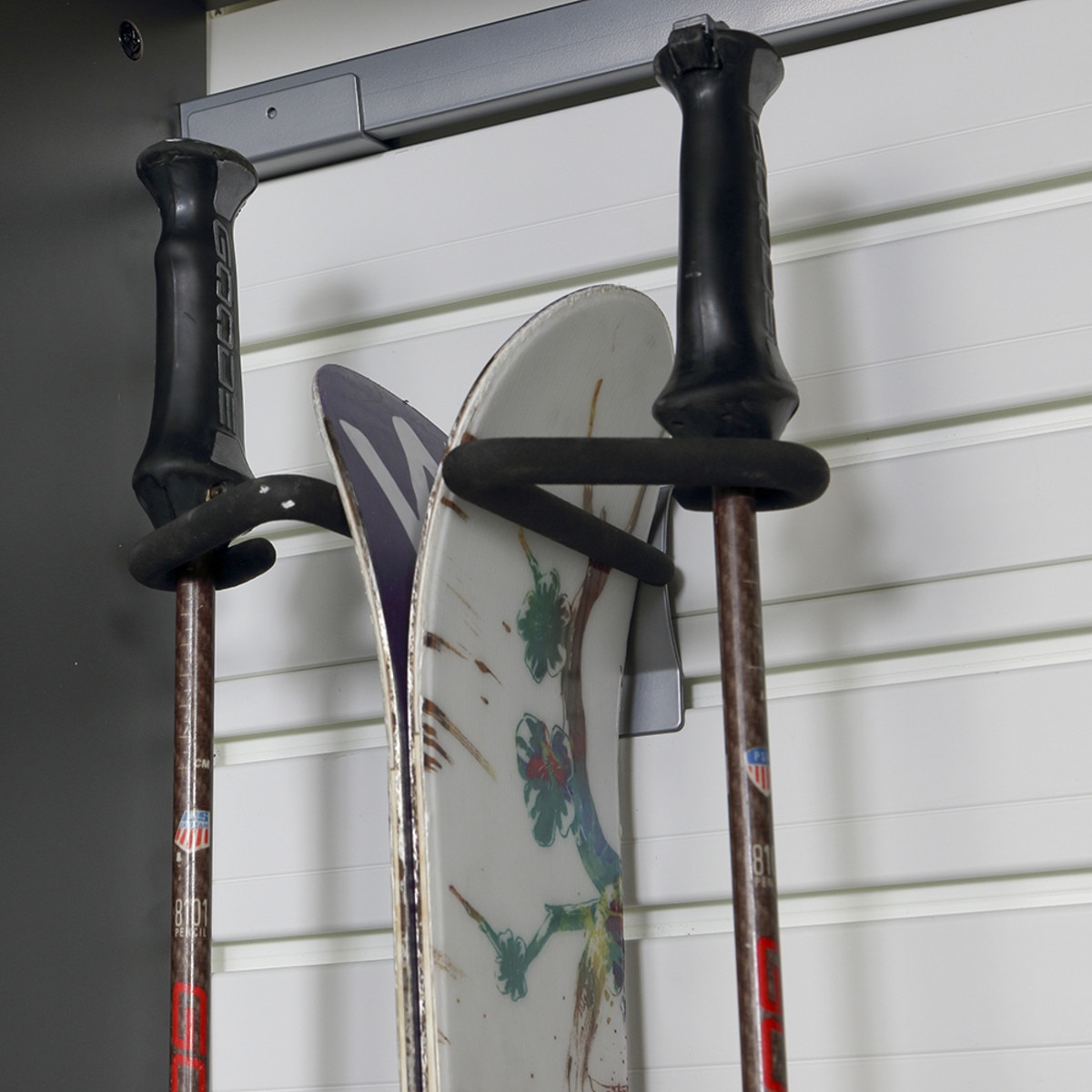 Flow Wall Ski Sports Hook (2 Pack)