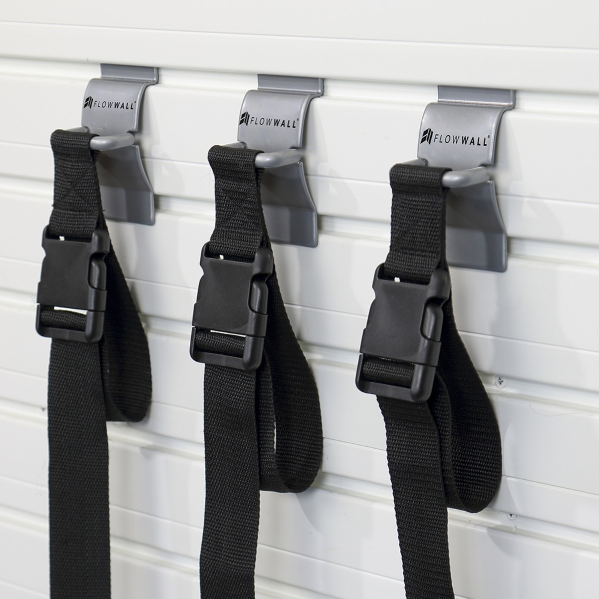 Flow Wall Nylon Strap Hook (3 Pack)
