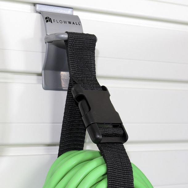 Flow Wall Nylon Strap Storage Hook 3 Pack