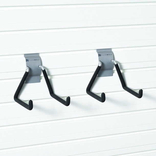 Flow Wall Big Mouth Utility Storage Hook 2 Pack