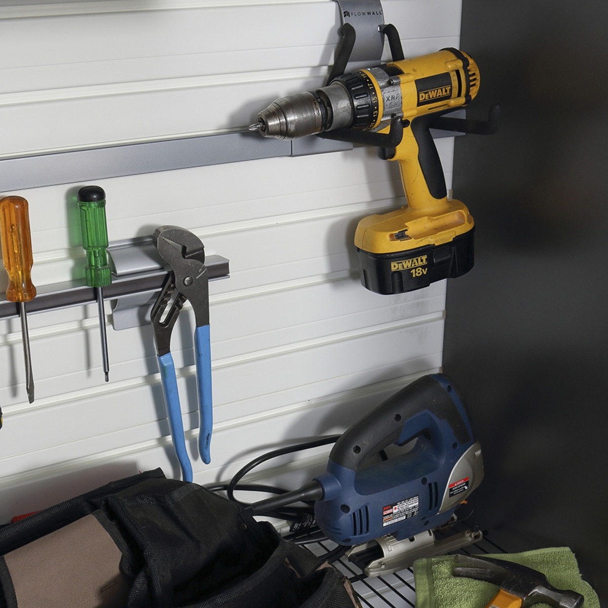 Flow Wall Big Mouth Utility Hook (2 Pack)