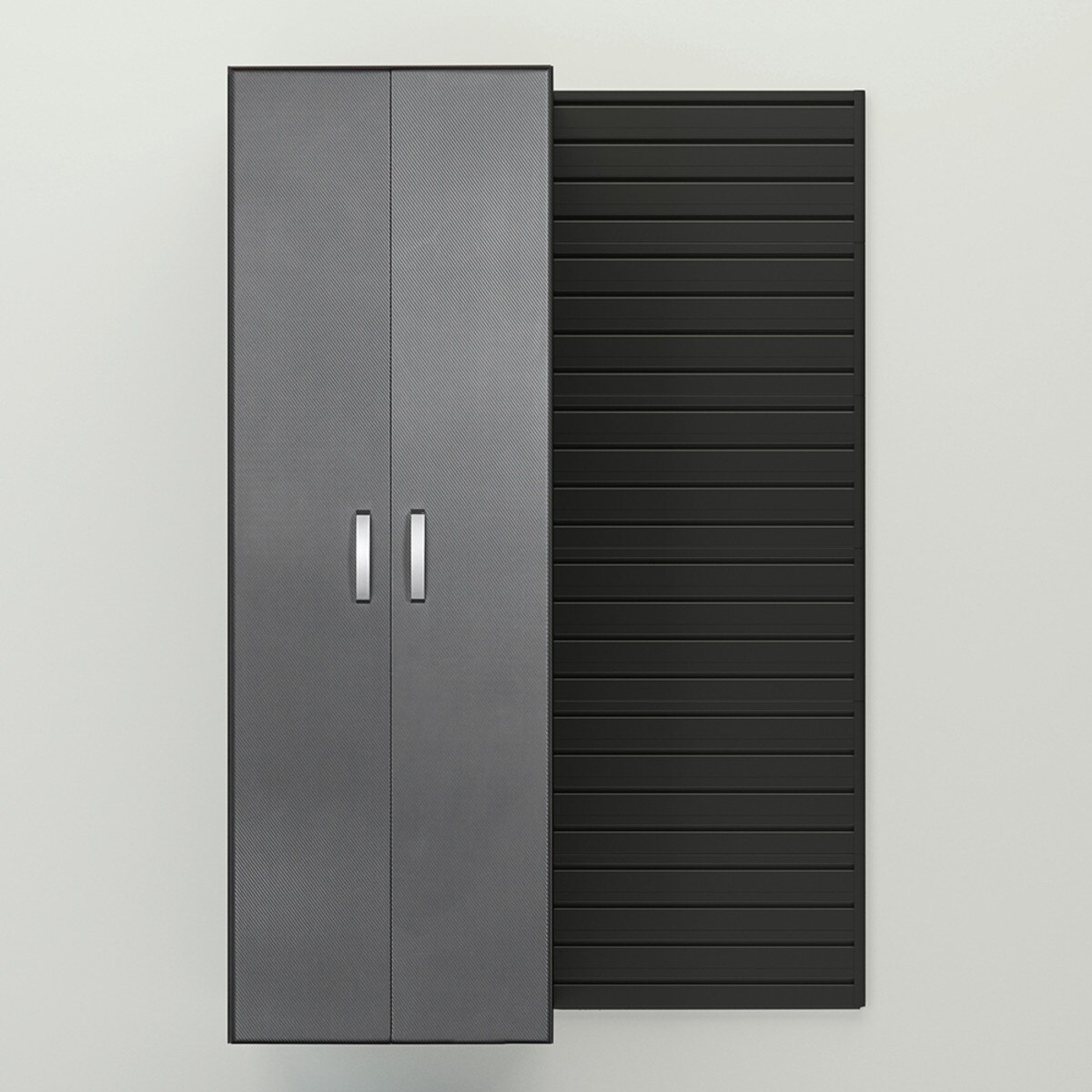 Flow Wall Tall Cabinet - Graphite