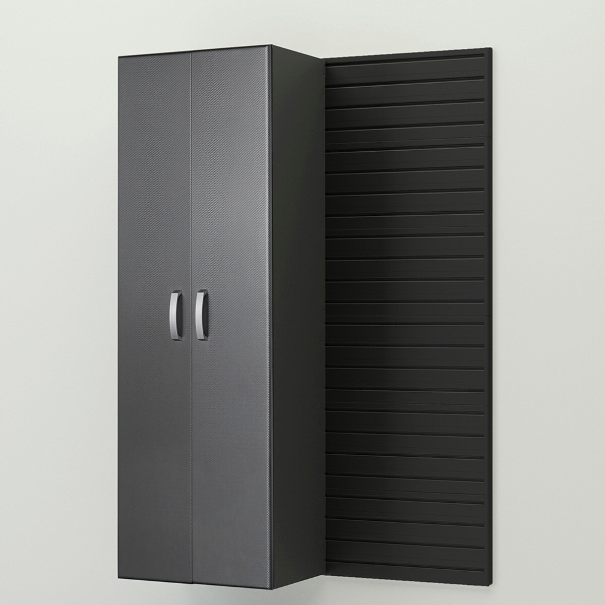 Flow Wall Tall Cabinet - Graphite