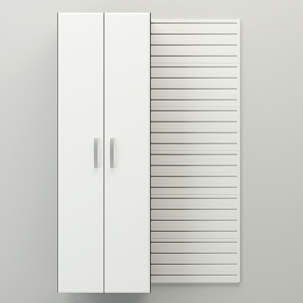 Flow Wall Tall Cabinet - White