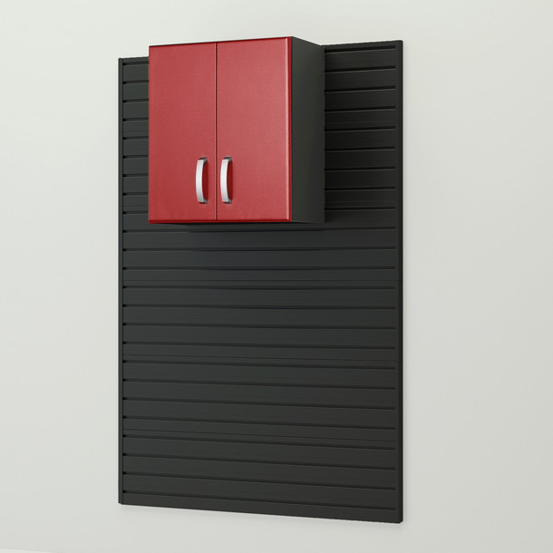 Wall Cabinet - Red Carbon