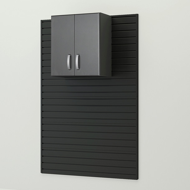 Flow Wall Top Storage Cabinet - Graphite Carbon Cabinet