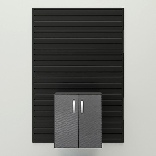 Flow Wall Base Storage Cabinet - Graphite Carbon Cabinet