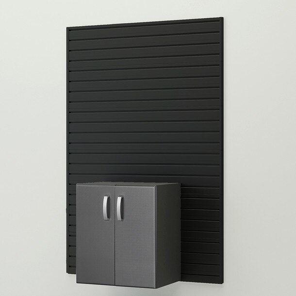 Flow Wall Base Storage Cabinet - Graphite Carbon Cabinet
