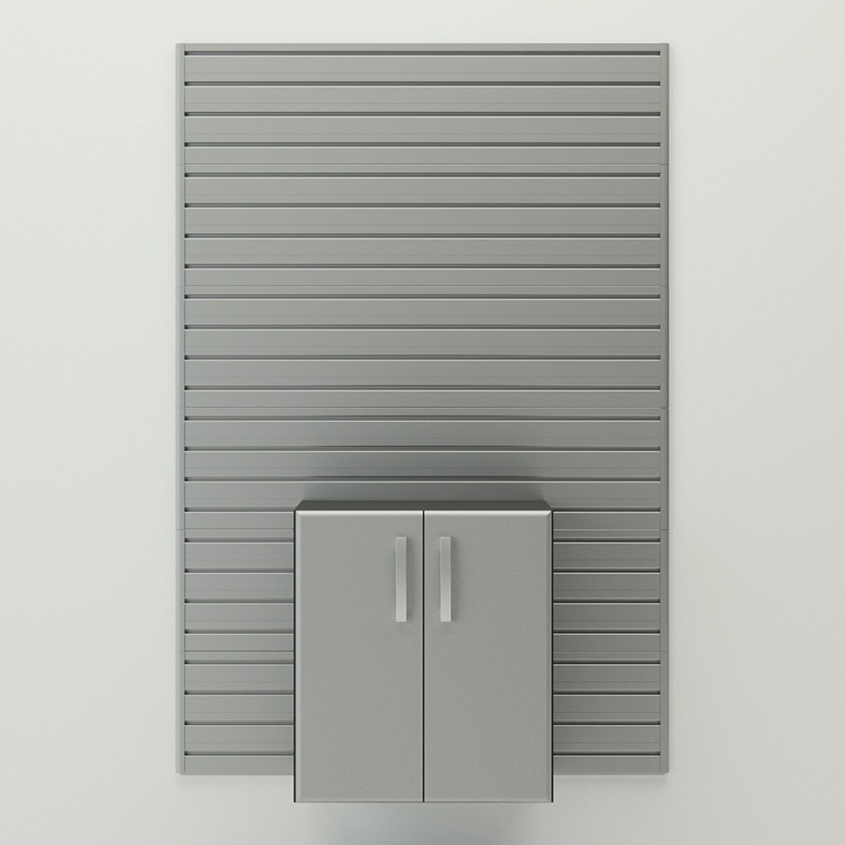 Flow Wall Base Cabinet - Silver