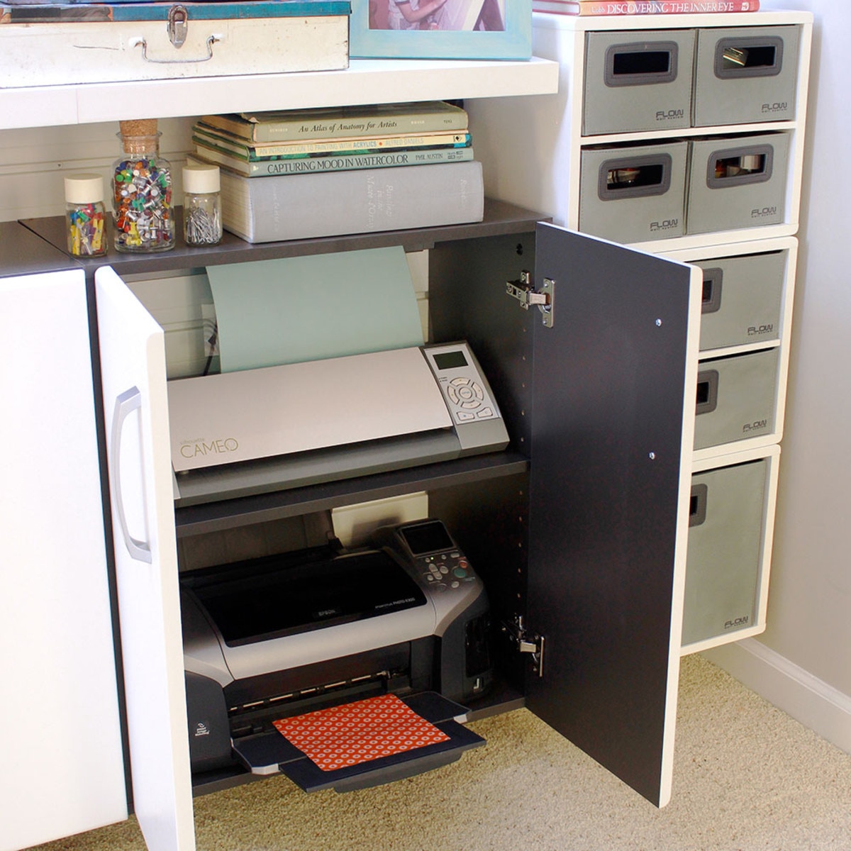 Flow Wall Base Cabinet - White