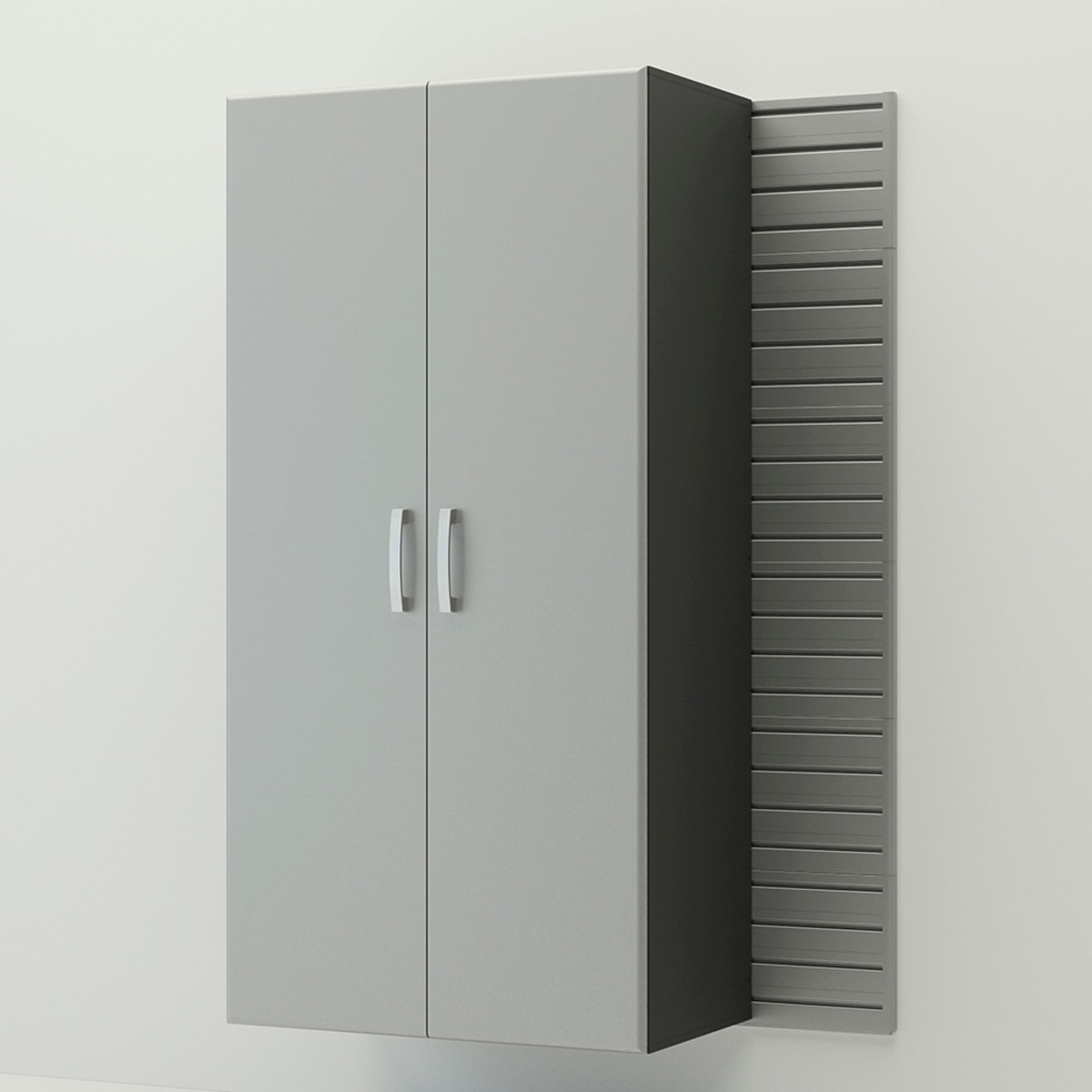 Flow Wall Jumbo Cabinet - Silver