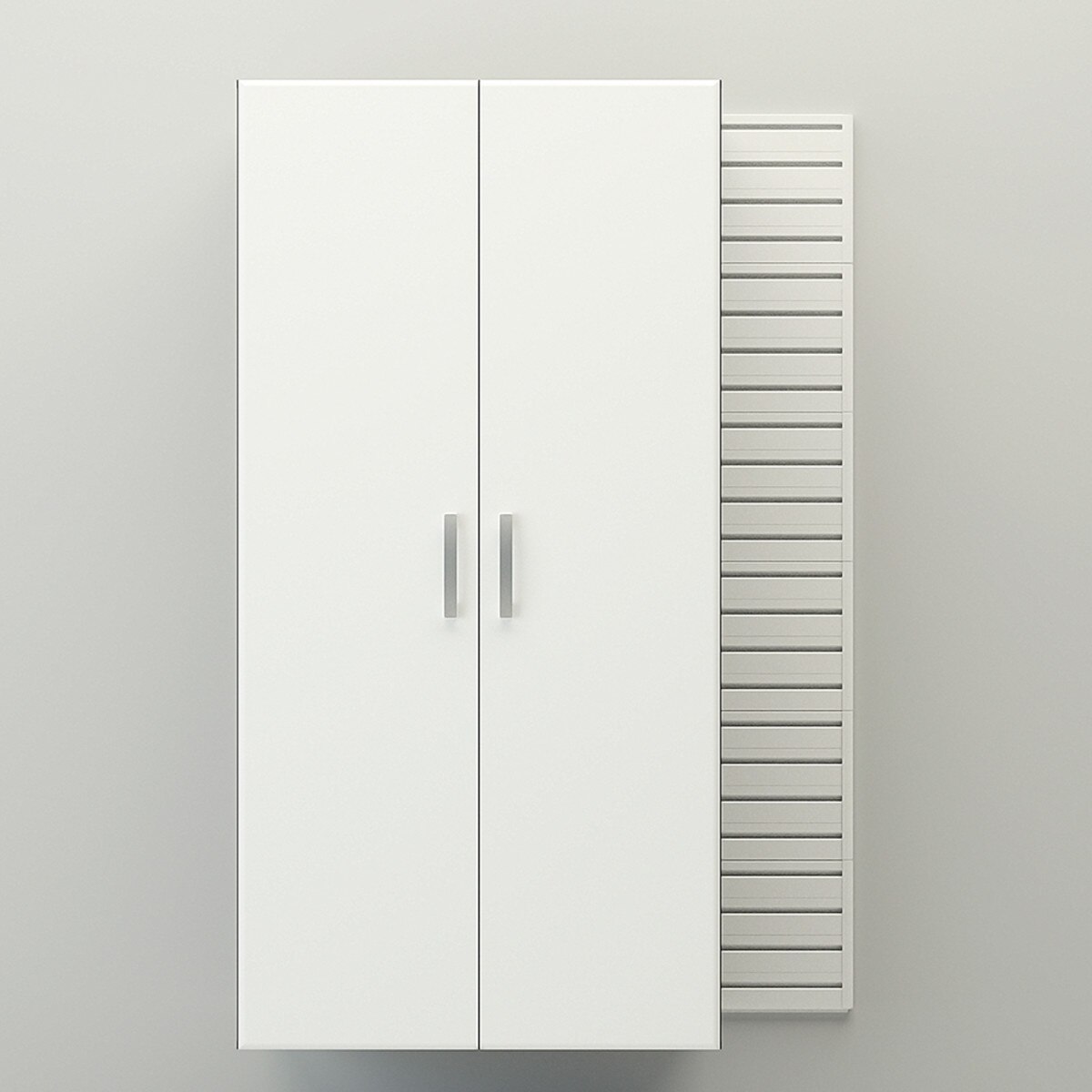 Flow Wall Jumbo Cabinet - White