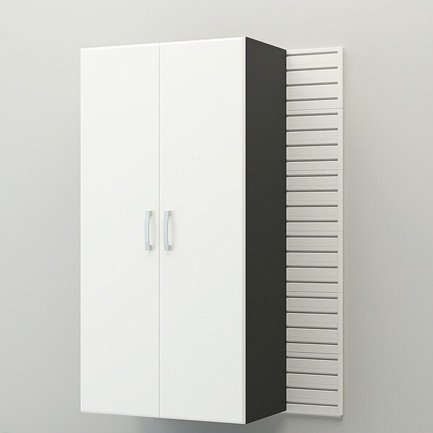 Flow Wall Jumbo Storage Cabinet - White Cabinet