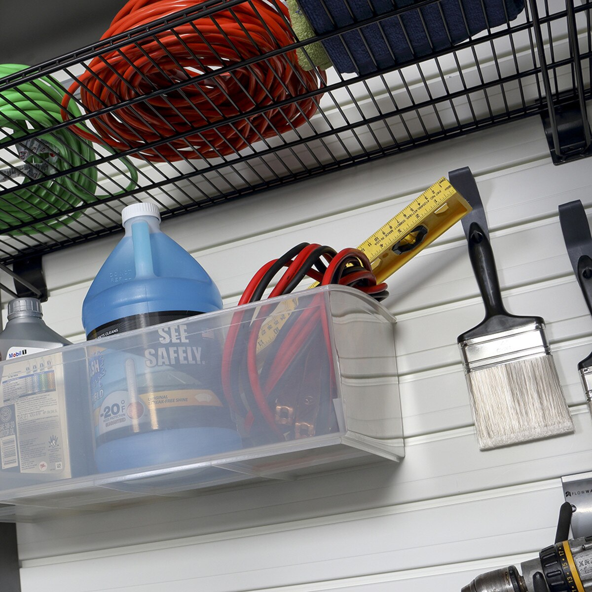 Flow Wall Jumbo Cabinet - White