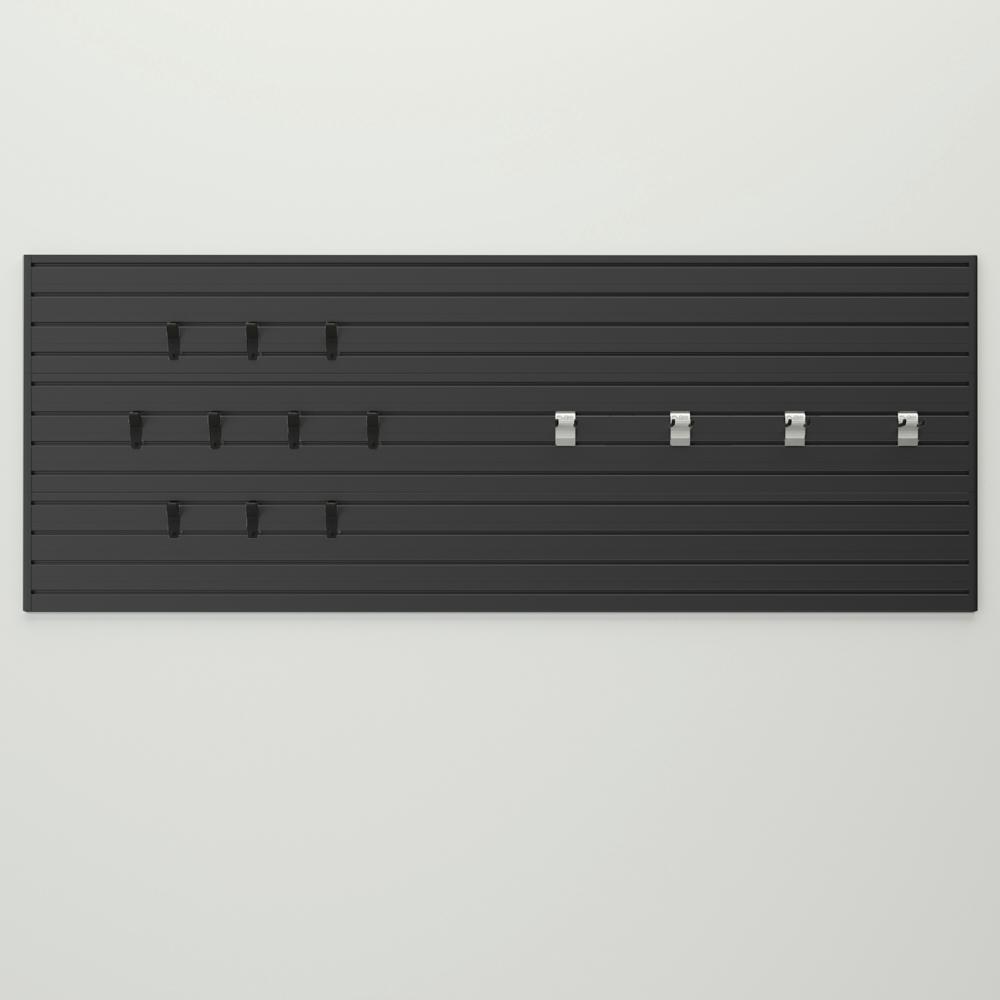 Flow Wall Hook and Panel Starter Set - Black