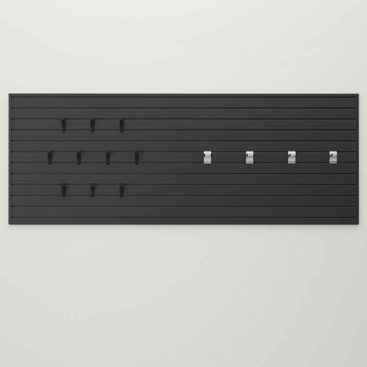 Flow Wall Hook and Panel Starter Set - Black