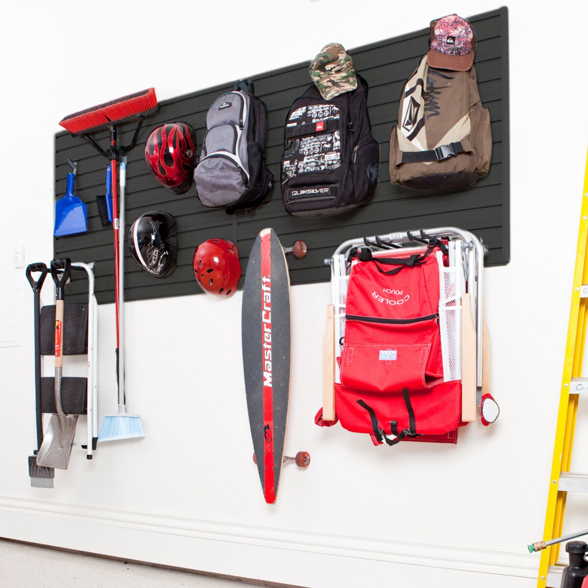 Flow Wall Hook and Panel Starter Set - Black