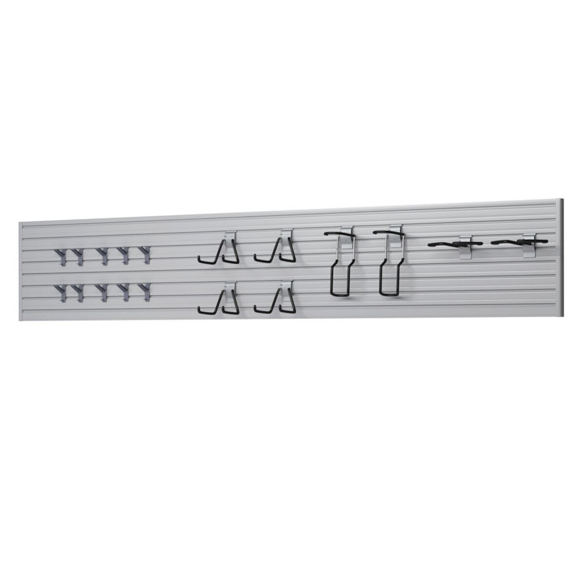 Flow Wall Sports Hook and Panel System - Silver