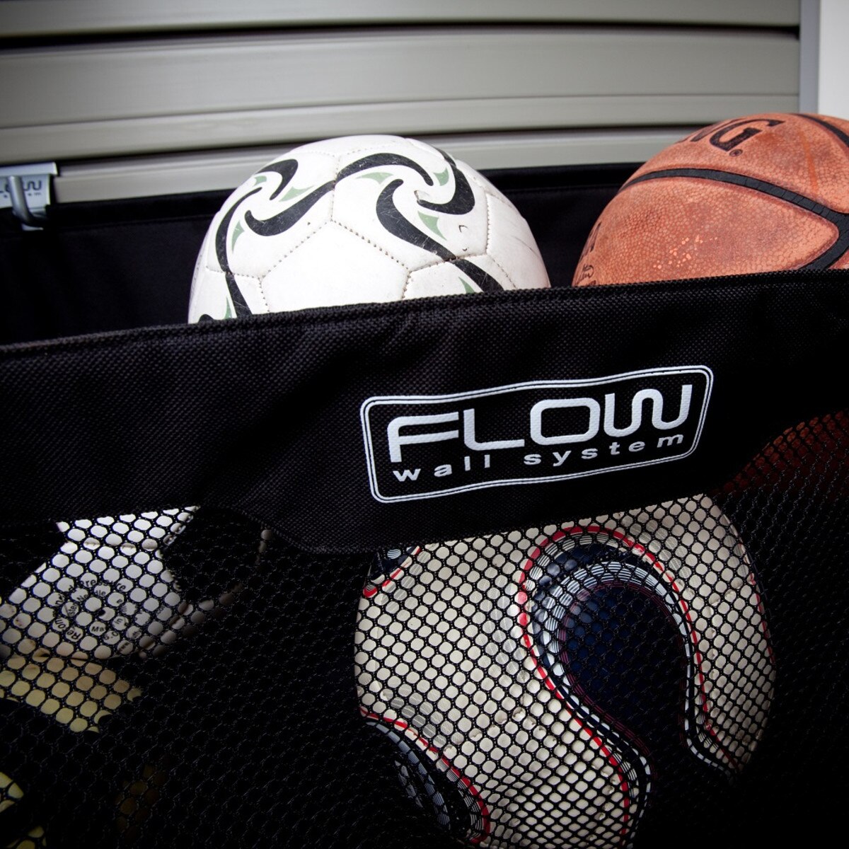 Flow Wall Soft Bin Combo (3 Pack) - Silver