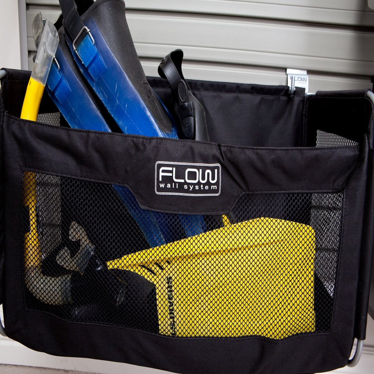 Flow Wall Soft Bin Combo (3 Pack) - Silver