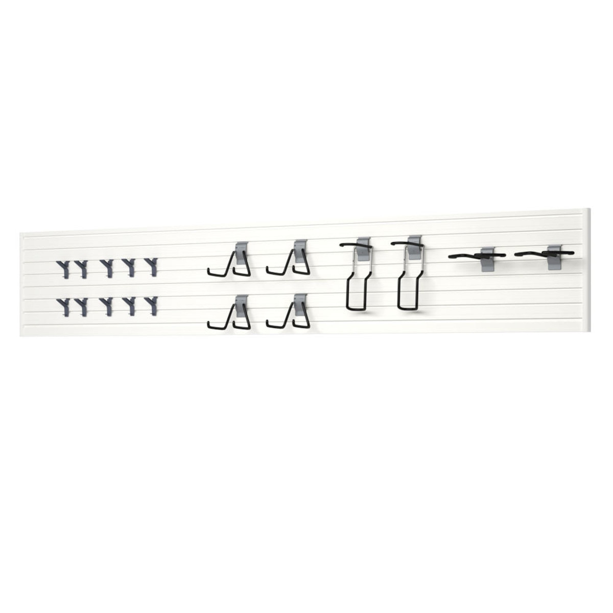 Flow Wall Sports Hook and Panel System - White