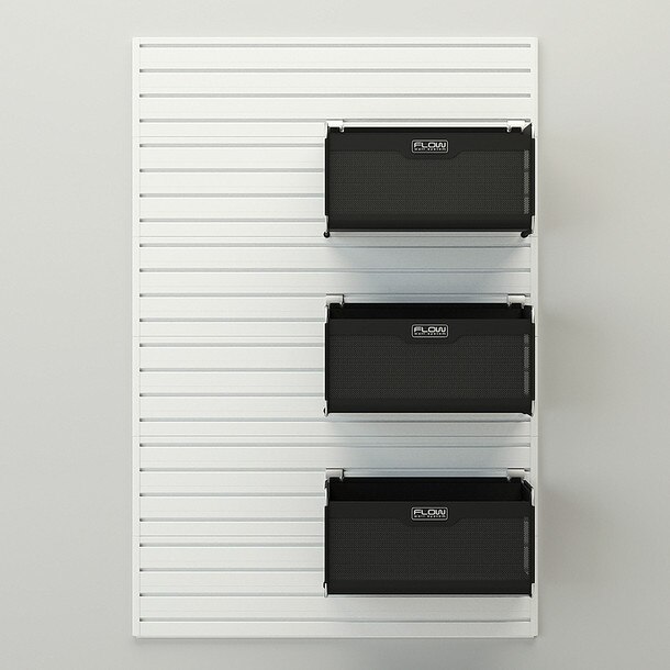 Flow Wall Soft Bin Combo (3 Pack) - White