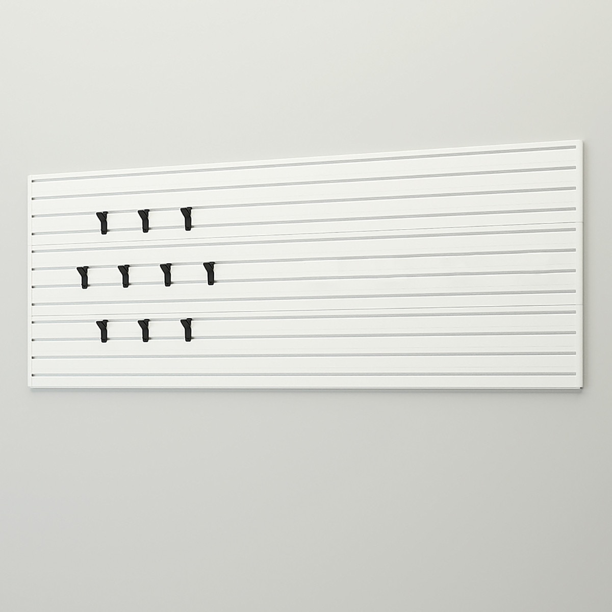Flow Wall X-Hook and Panel Starter Set - White
