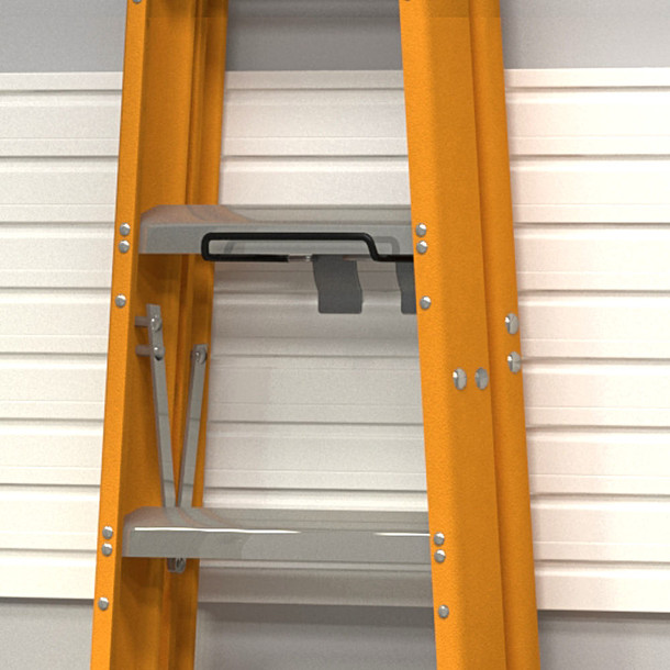 8 Piece Slatwall Panel, Shelf & Hook Storage Set - White Slatwall