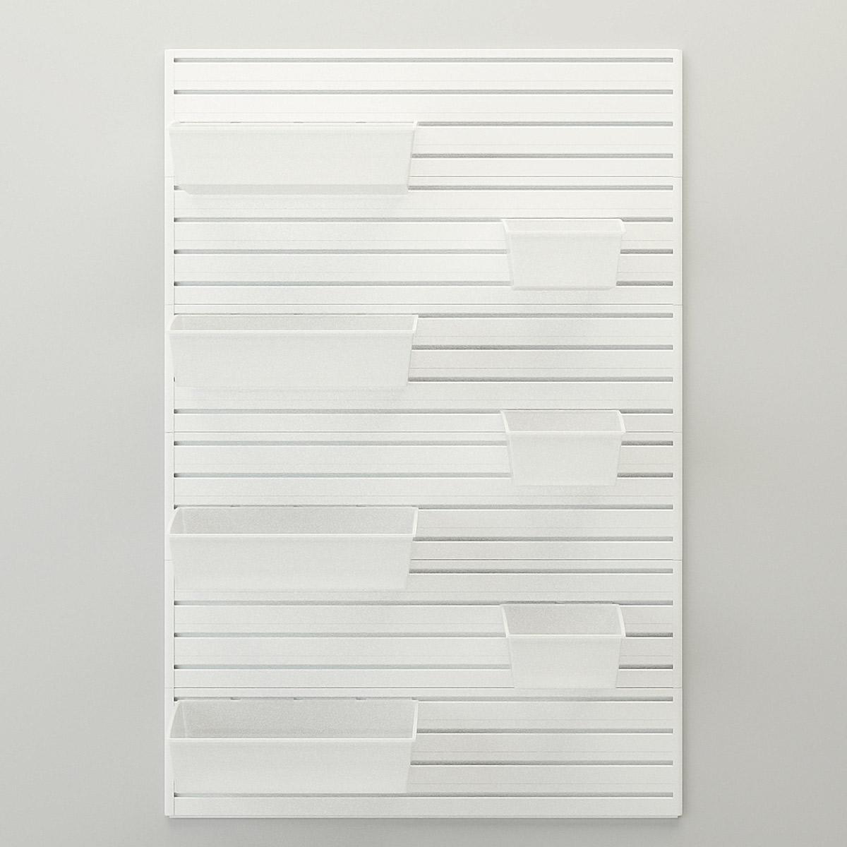 Flow Wall Hard Bin Starter Set - White