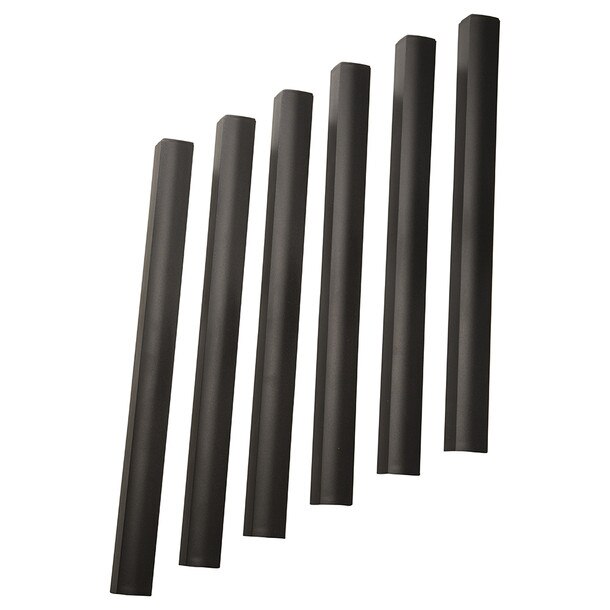 Flow Wall Finish Strips 6 Pack - Black