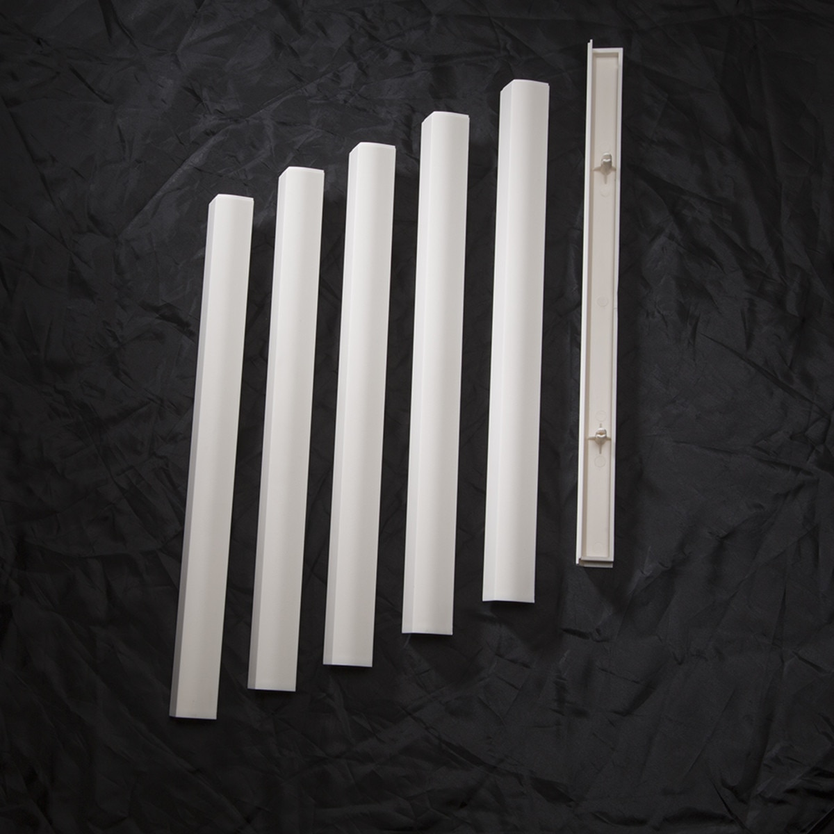Flow Wall Finish Strips (6 Pack) - White