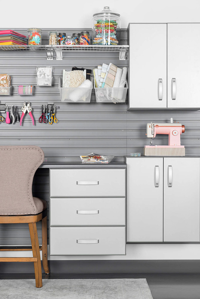 Clean Up Your Craft Room With the Help of Craft Cabinets and Handy Ribbon Organizers